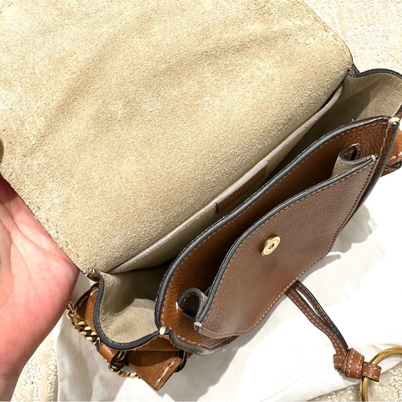 Chloe Calfskin Suede Small Jodie Camera Bag - Picture 7 of 9